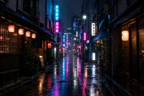 Neon Tokyo Alley